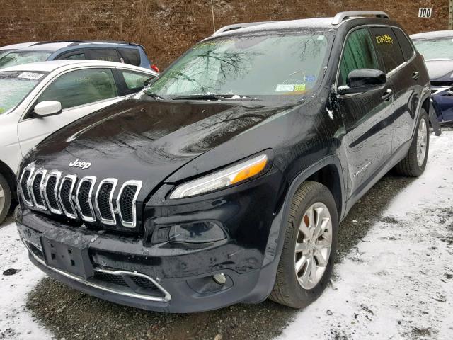 1C4PJMDBXEW146473 - 2014 JEEP CHEROKEE L BLACK photo 2