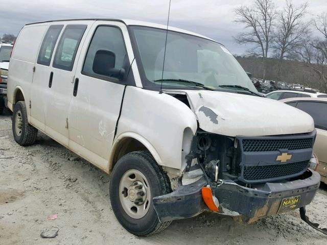 1GCWGAFFXH1128310 - 2017 CHEVROLET EXPRESS G2 WHITE photo 1