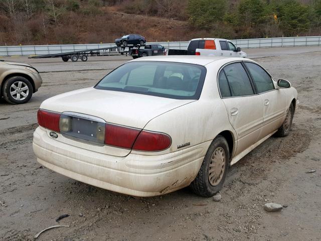 1G4HP54K824196851 - 2002 BUICK LESABRE CU WHITE photo 4