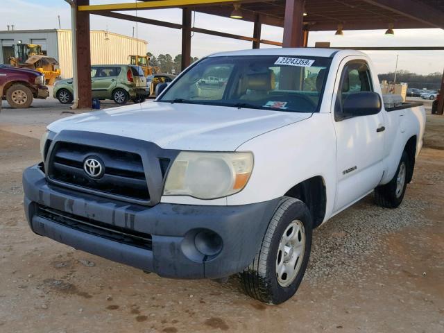 5TENX22N36Z293021 - 2006 TOYOTA TACOMA WHITE photo 2