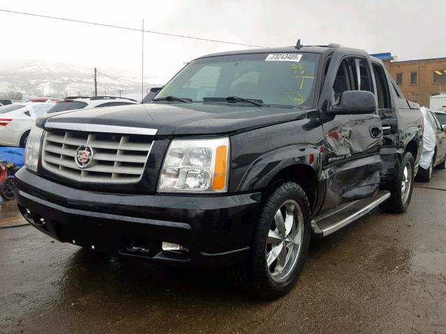 3GYEK62N86G201963 - 2006 CADILLAC ESCALADE E BLACK photo 2