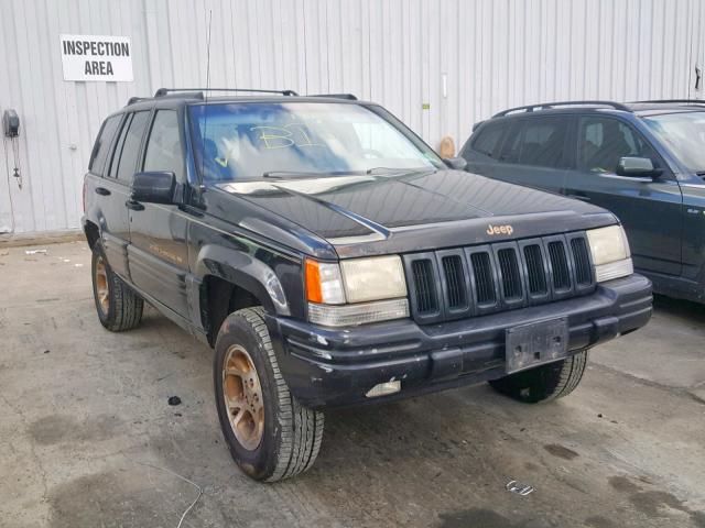 1J4GZ78Y6VC755421 - 1997 JEEP GRAND CHER BLACK photo 1