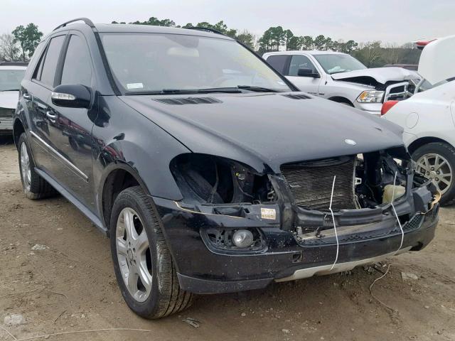 4JGBB22E48A398516 - 2008 MERCEDES-BENZ ML 320 CDI BLACK photo 1