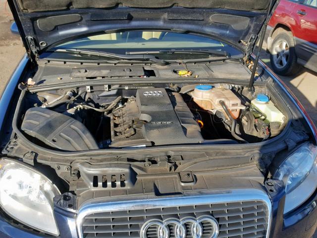 WAUDF48H68K001927 - 2008 AUDI A4 2.0T CA BROWN photo 7