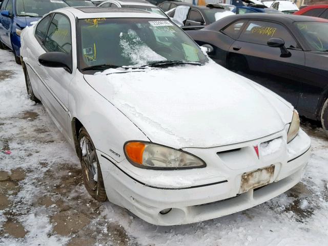 1G2NW12E23C326263 - 2003 PONTIAC GRAND AM G WHITE photo 1