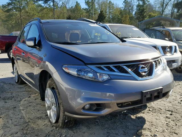 JN8AZ1MW5DW303569 - 2013 NISSAN MURANO S CHARCOAL photo 1