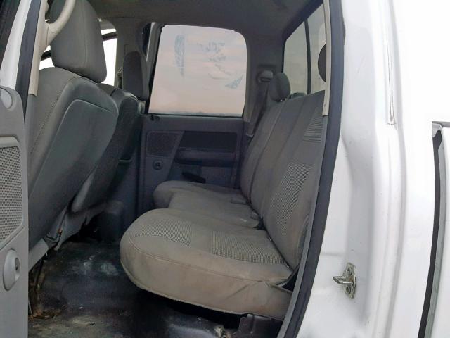 3D7KS28A58G214247 - 2008 DODGE RAM 2500 S WHITE photo 6