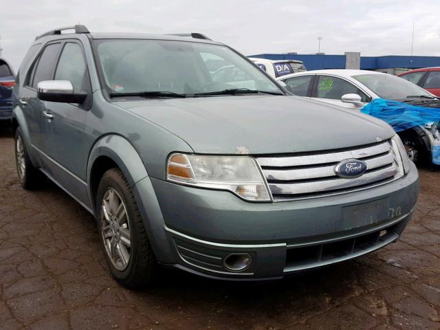 1FMDK03W78GA14178 - 2008 FORD TAURUS X L GREEN photo 1