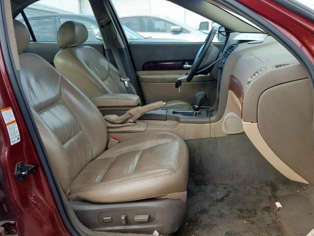 1LNHM87A7YY804048 - 2000 LINCOLN LS RED photo 5