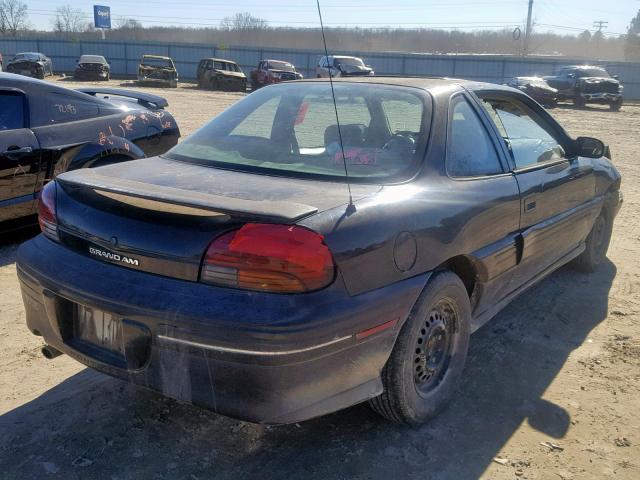 1G2NE12M4WC734617 - 1998 PONTIAC GRAND AM S შავი ფოტო 4