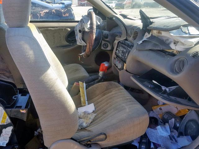 1G2NE12M4WC734617 - 1998 PONTIAC GRAND AM S შავი ფოტო 5