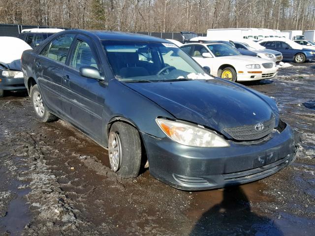 4T1BF32K64U079997 - 2004 TOYOTA CAMRY LE GREEN photo 1