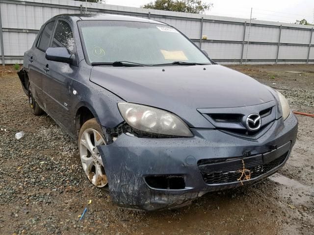 JM1BK344291210737 - 2009 MAZDA 3 S BLACK photo 1