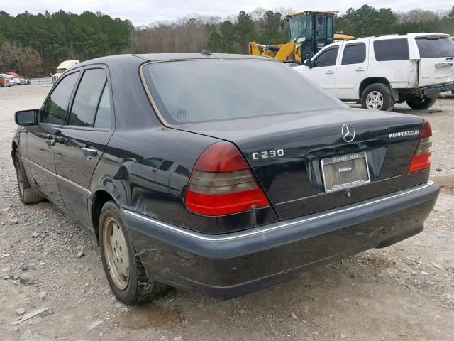 WDBHA24G7YA831082 - 2000 MERCEDES-BENZ C 230 BLACK photo 3