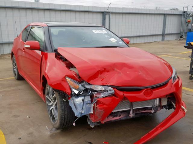 JTKJF5C7XF3091755 - 2015 TOYOTA SCION TC RED photo 9