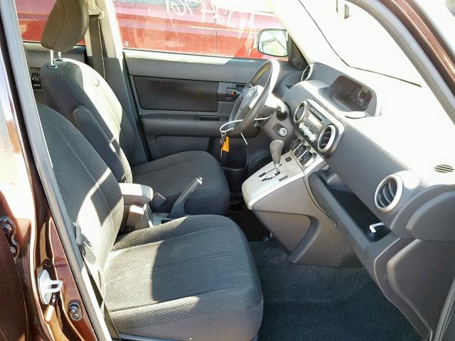 JTLKE50EX81030054 - 2008 TOYOTA SCION XB Марун фото 5