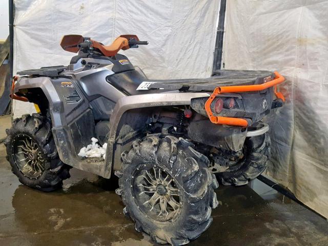 3JBLKXJ16EJ000469 - 2014 CAN-AM OUTLANDER SILVER photo 3