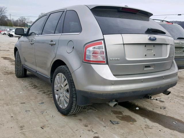 2FMDK39C98BB49202 - 2008 FORD EDGE LIMIT GRAY photo 3