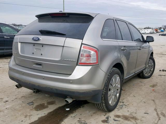 2FMDK39C98BB49202 - 2008 FORD EDGE LIMIT GRAY photo 4