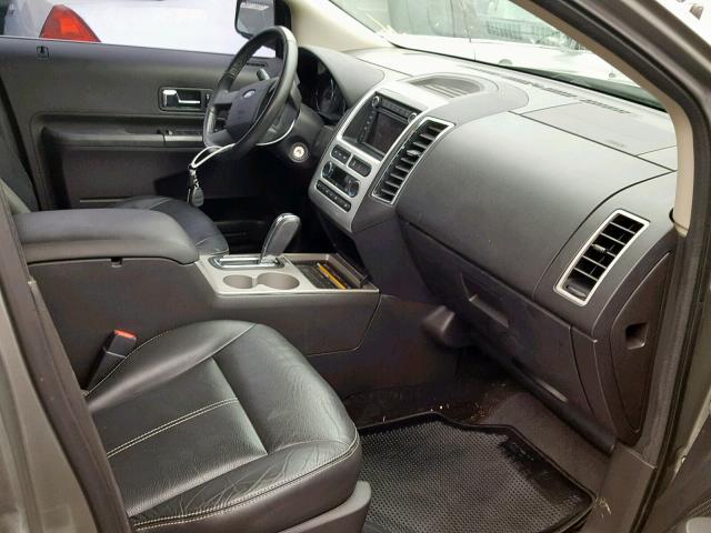 2FMDK39C98BB49202 - 2008 FORD EDGE LIMIT GRAY photo 5