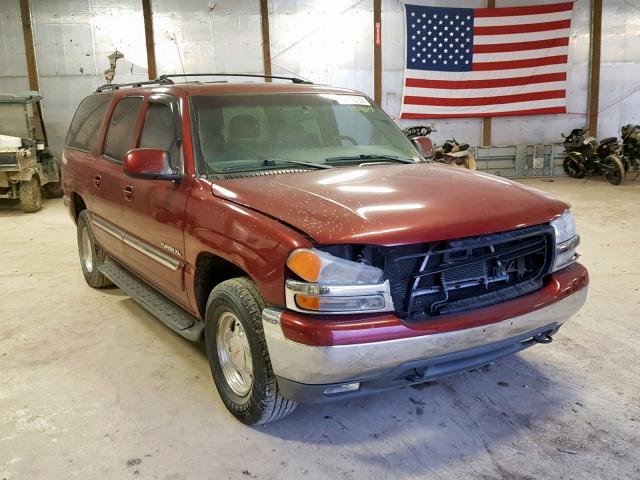 1GKFK16T41J267444 - 2001 GMC YUKON XL K MAROON photo 1