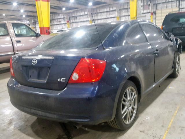 JTKDE177260110948 - 2006 TOYOTA SCION TC 蓝色 照片 4