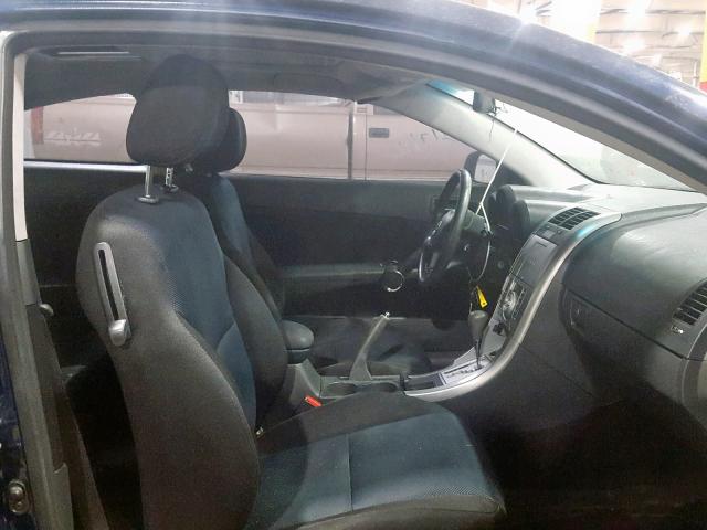 JTKDE177260110948 - 2006 TOYOTA SCION TC 蓝色 照片 5