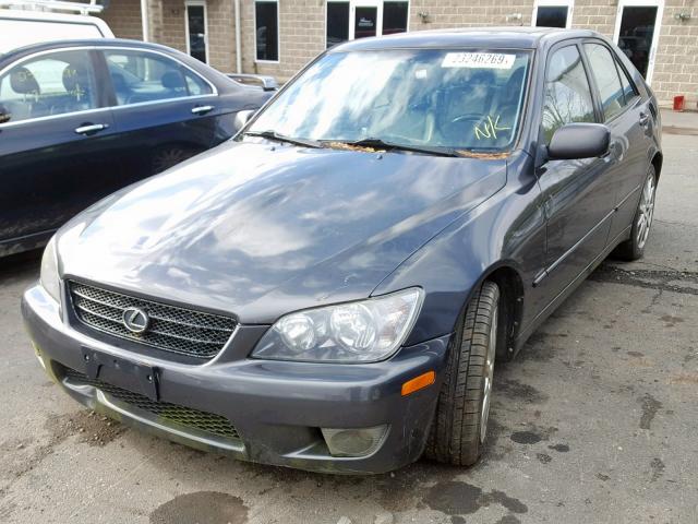 JTHBD192130076935 - 2003 LEXUS IS 300 GRAY photo 2