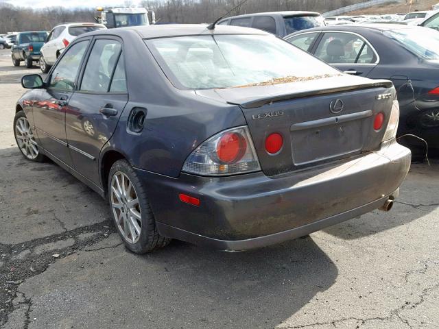 JTHBD192130076935 - 2003 LEXUS IS 300 GRAY photo 3