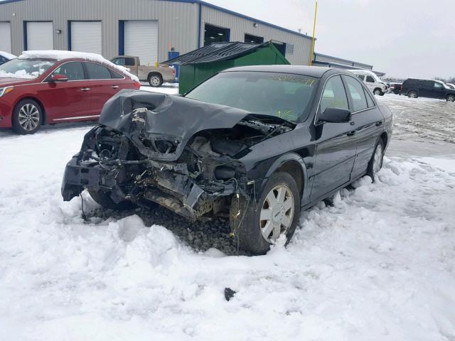 1LNHM86S94Y662709 - 2004 LINCOLN LS BLACK photo 2