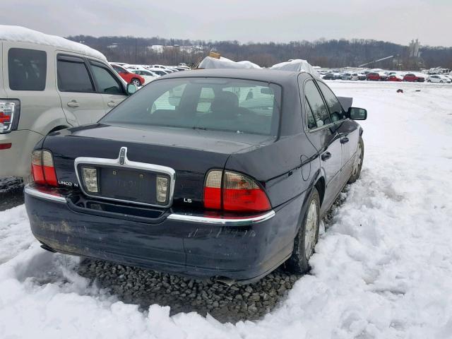 1LNHM86S94Y662709 - 2004 LINCOLN LS BLACK photo 4