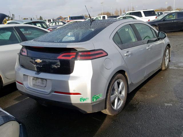 1G1RH6E45CU123782 - 2012 CHEVROLET VOLT SILVER photo 4