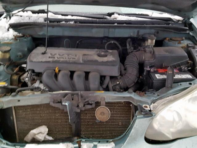 2T1BR32E95C899091 - 2005 TOYOTA COROLLA CE GREEN photo 7