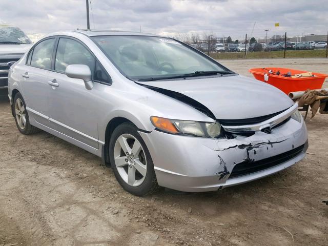 2HGFA169X8H523019 - 2008 HONDA CIVIC EXL SILVER photo 1