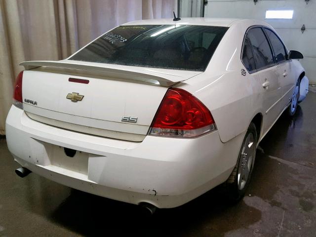 2G1WD58C969420714 - 2006 CHEVROLET IMPALA SUP 白色 照片 4