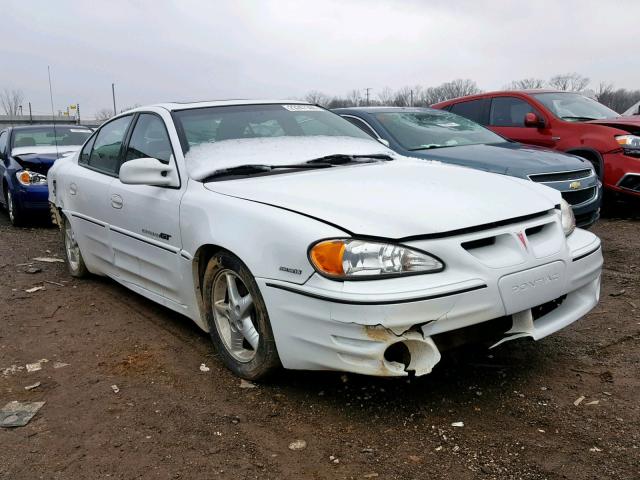 1G2NV52E1YM830508 - 2000 PONTIAC GRAND AM G WHITE photo 1