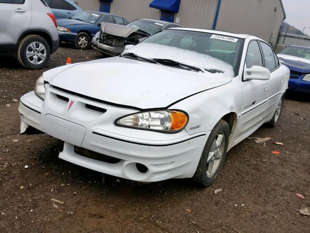 1G2NV52E1YM830508 - 2000 PONTIAC GRAND AM G WHITE photo 2