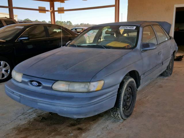 1FACP50UXNA273222 - 1992 FORD TAURUS L BLUE photo 2