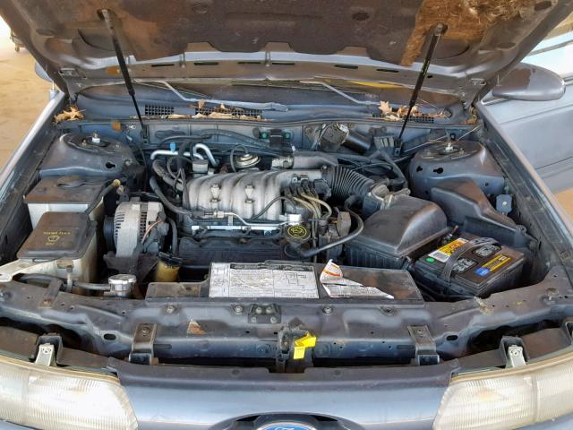 1FACP50UXNA273222 - 1992 FORD TAURUS L BLUE photo 7