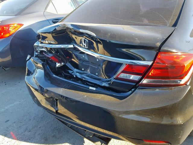 19XFB2F58DE253034 - 2013 HONDA CIVIC LX 黑色 照片 9