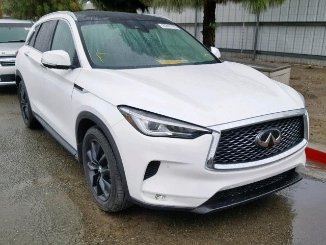 3PCAJ5M13KF107727 - 2019 INFINITI QX50 ESSEN WHITE photo 1