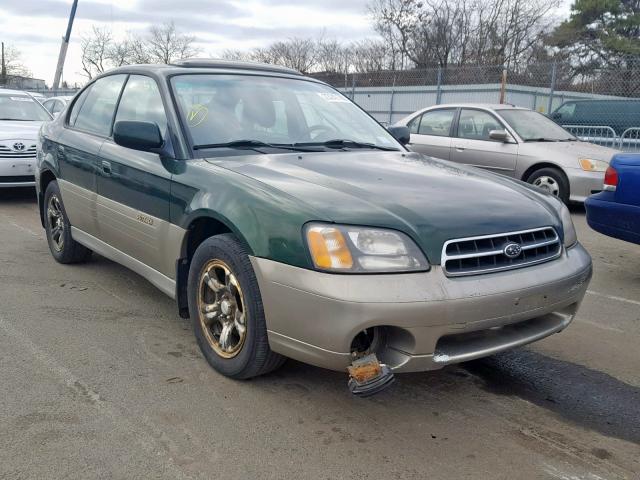 4S3BE6867Y7215027 - 2000 SUBARU LEGACY OUT GREEN photo 1