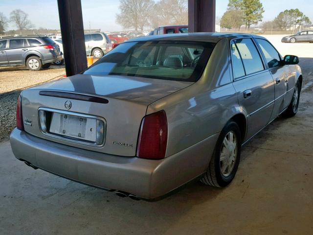 1G6KD54Y54U161391 - 2004 CADILLAC DEVILLE 金色 照片 4
