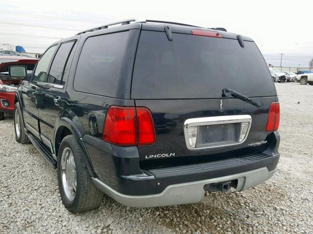 5LMFU27R43LJ22919 - 2003 LINCOLN NAVIGATOR BLACK photo 3