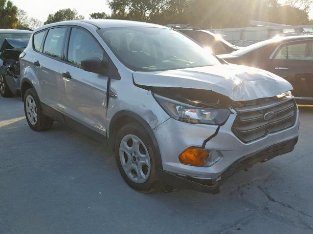 1FMCU0F7XJUA79365 - 2018 FORD ESCAPE S SILVER photo 1