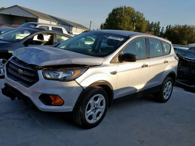 1FMCU0F7XJUA79365 - 2018 FORD ESCAPE S SILVER photo 2