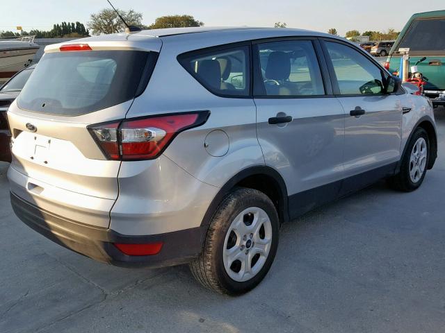 1FMCU0F7XJUA79365 - 2018 FORD ESCAPE S SILVER photo 4