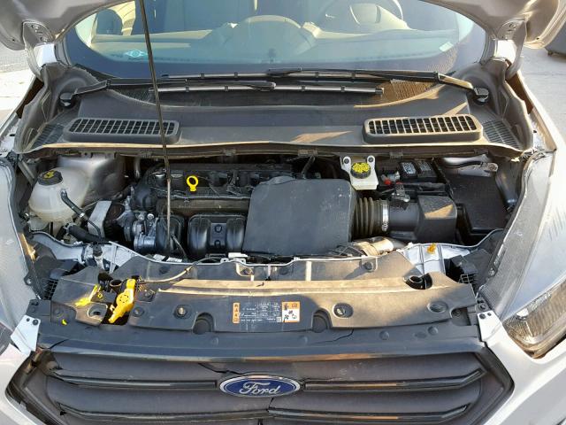 1FMCU0F7XJUA79365 - 2018 FORD ESCAPE S SILVER photo 7