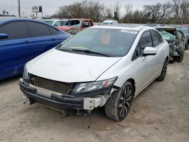 19XFB2F9XEE070951 - 2014 HONDA CIVIC EXL 白色 照片 2
