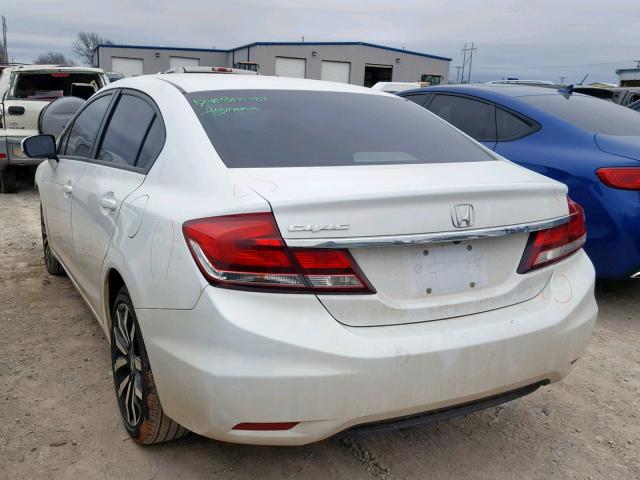19XFB2F9XEE070951 - 2014 HONDA CIVIC EXL 白色 照片 3